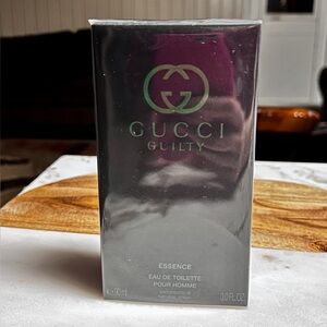 Gucci Guilty Essence ~ Men’s 3.0 Oz. Eau de Toilette ~ New W/ Sealed Box